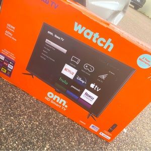 ONN 32" inch LED Roku Smart TV HD 720P No Remote